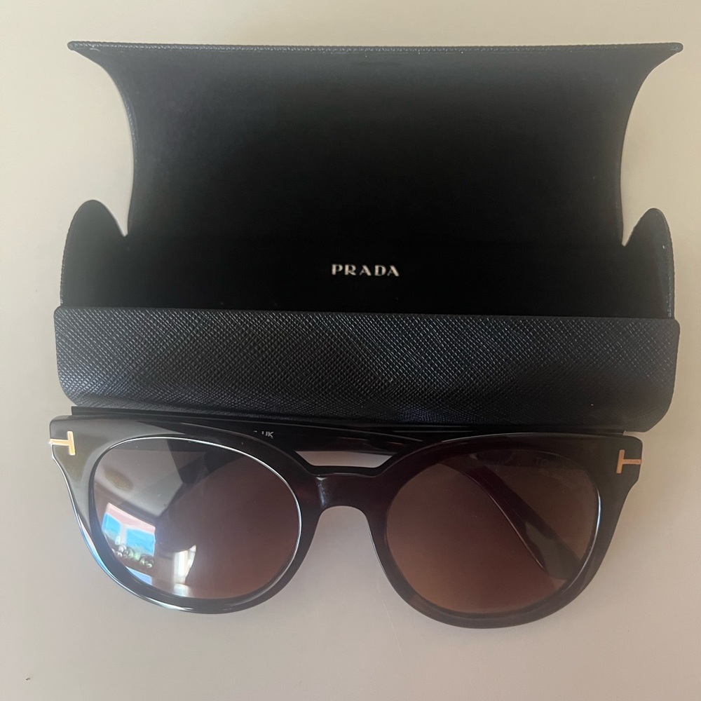 Prada Cat-Eye Sunglasses with Gradient Lenses